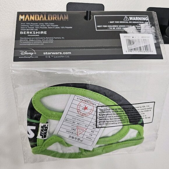 Bundle of 3 New Disney Boys Kids Childrens Mickey Mouse Cloth face masks Ages 4+ - Picture 6 of 6